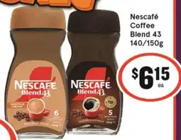 IGA Nescafé Coffee Blend 43 140/150g offer