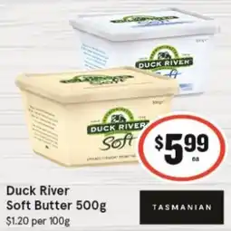 IGA Duck River Soft Butter 500g offer