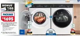 Harvey Norman Haier Laundry Package offer