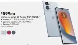 Harvey Norman motorola edge 50 Fusion 5G 256GB offer