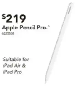 Harvey Norman Apple Pencil Pro offer