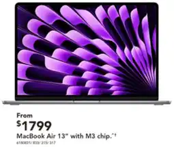 Harvey Norman MacBook Air 13" with M3 chip offer