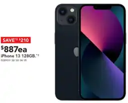 Harvey Norman iPhone 13 128GB offer