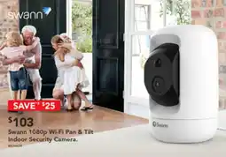 Harvey Norman Swann 1080p Wi-Fi Pan & Tilt Indoor Security Camera offer
