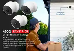 Google Nest Cam (Battery)- 3-Pack