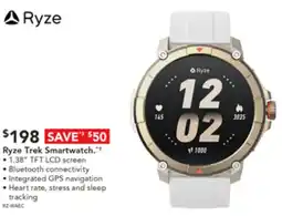 Harvey Norman Ryze Trek Smartwatch offer