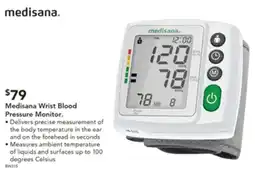 Medisana Wrist Blood Pressure Monitor