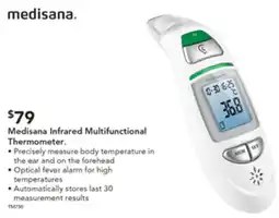 Harvey Norman Medisana Infrared Multifunctional Thermometer offer