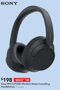 Harvey Norman Sony WH-CH720N Wireless Noise-Cancelling Headphones offer