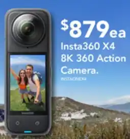 Harvey Norman Insta360 X4 8K 360 Action Camera offer