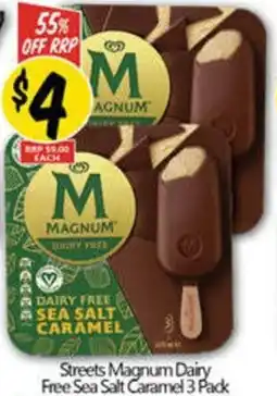 NQR Streets Magnum Dairy Free Sea Salt Caramel 3 Pack offer