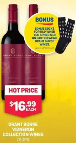 SipnSave GRANT BURGE VIGNERON COLLECTION WINES 750ML offer