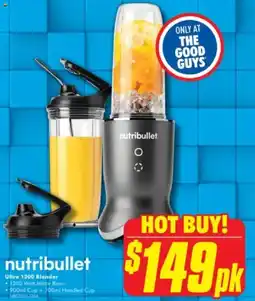 The Good Guys Ultra 1200 Blender offer