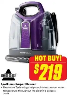 The Good Guys SpotClean Carpet Cleaner offer