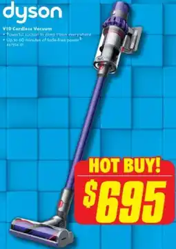 The Good Guys V10 Cordless Vacuum offer