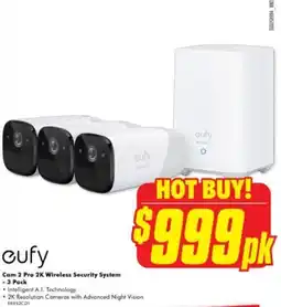 The Good Guys Cam 2 Pro 2K Wireless Security System offer