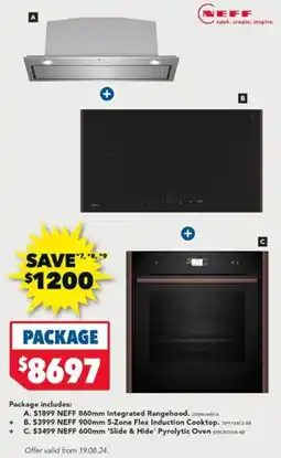 Harvey Norman NEFF PACKAGE offer