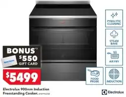 Harvey Norman Electrolux 900mm Induction Freestanding Cooker offer