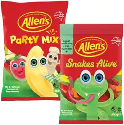 IGA Allen’s Medium Bags 140‑200g Selected Varieties offer