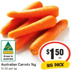 IGA Australian Carrots 1kg offer