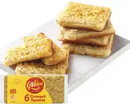IGA Golden Crumpet Squares 6 Pack offer