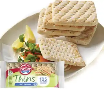 IGA Tip Top Sandwich or Burger Thins 204-240g Selected Varieties offer