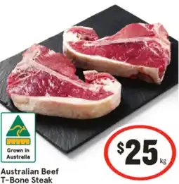 IGA Australian Beef T-Bone Steak offer