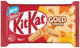 Nestle KitKat Gold Crush Chocolate Bar 45g