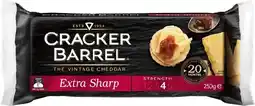 IGA Cracker Barrel Extra Sharp Vintage Cheddar Cheese 250g offer