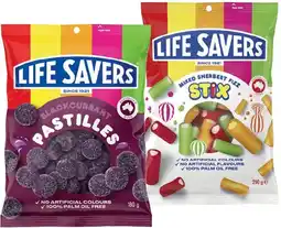 IGA Life Savers Share Pack 150‑200g Selected Varieties offer