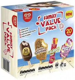 Streets Ice Cream Family Value 20 Pack