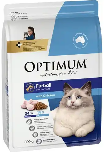 IGA Optimum Dry Cat Food 800g Selected Varieties offer