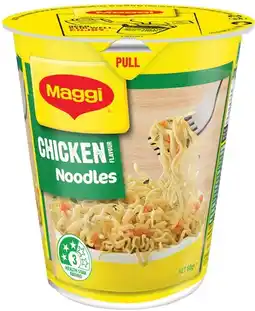 IGA Maggi Cup Noodles 58‑65g Selected Varieties offer