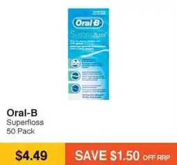 Chempro Oral-B Superfloss 50 Pack offer