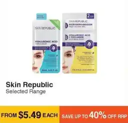 Chempro Skin Republic Selected Range offer