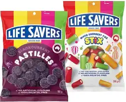 IGA Life Savers Share Pack 150‑200g Selected Varieties offer