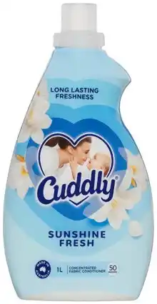 IGA Cuddly Concentrate Fabric Conditioner 850mL‑1 Litre Selected Varieties offer