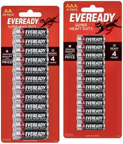 IGA Eveready Batteries AA or AAA 24 Pack offer