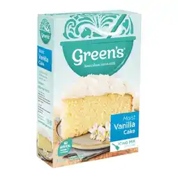 Woolworths Green's Traditional Baking Mixes 340-470g offer