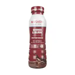 Woolworths Musashi Shred & Burn Ready To Drink Shake 375ml offer