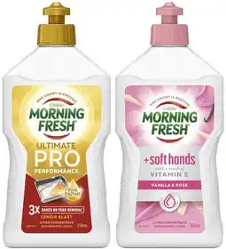 Coles Morning Fresh Dishwashing Liquid 350mL offer