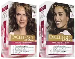 Coles L'Oréal Excellence Colourant 1 Pack offer