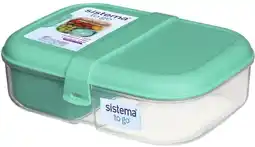 Coles Sistema To Go Ribbon Lunch Box 1.1 Litre offer