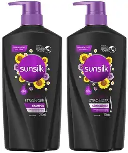 Coles Sunsilk Shampoo or Conditioner 700mL offer