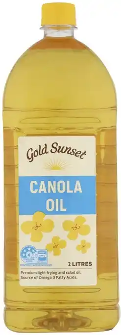 Coles Gold Sunset Canola Oil 2 Litre offer