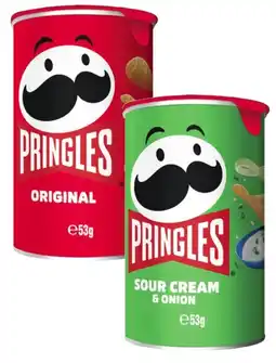 Coles Pringles Potato Crisps 53g offer
