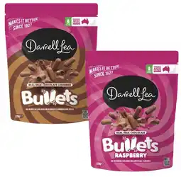 Coles Darrell Lea Bullets, Twists, BB's or Liquorice 150g-280g offer