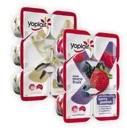 Coles Yoplait Yoghurt 6x160g offer