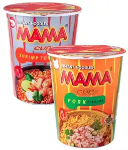 Coles Mama Instant Noodle Cup 70g offer