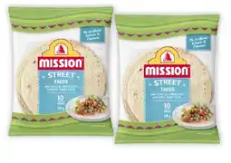 Coles Mission Street Tacos 10 Pack 375g offer